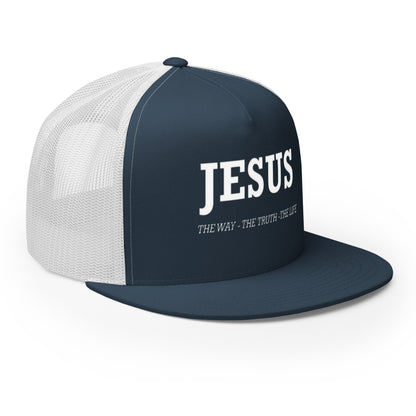 "Trendy trucker hat with an urban vibe for street-style enthusiastsmockup