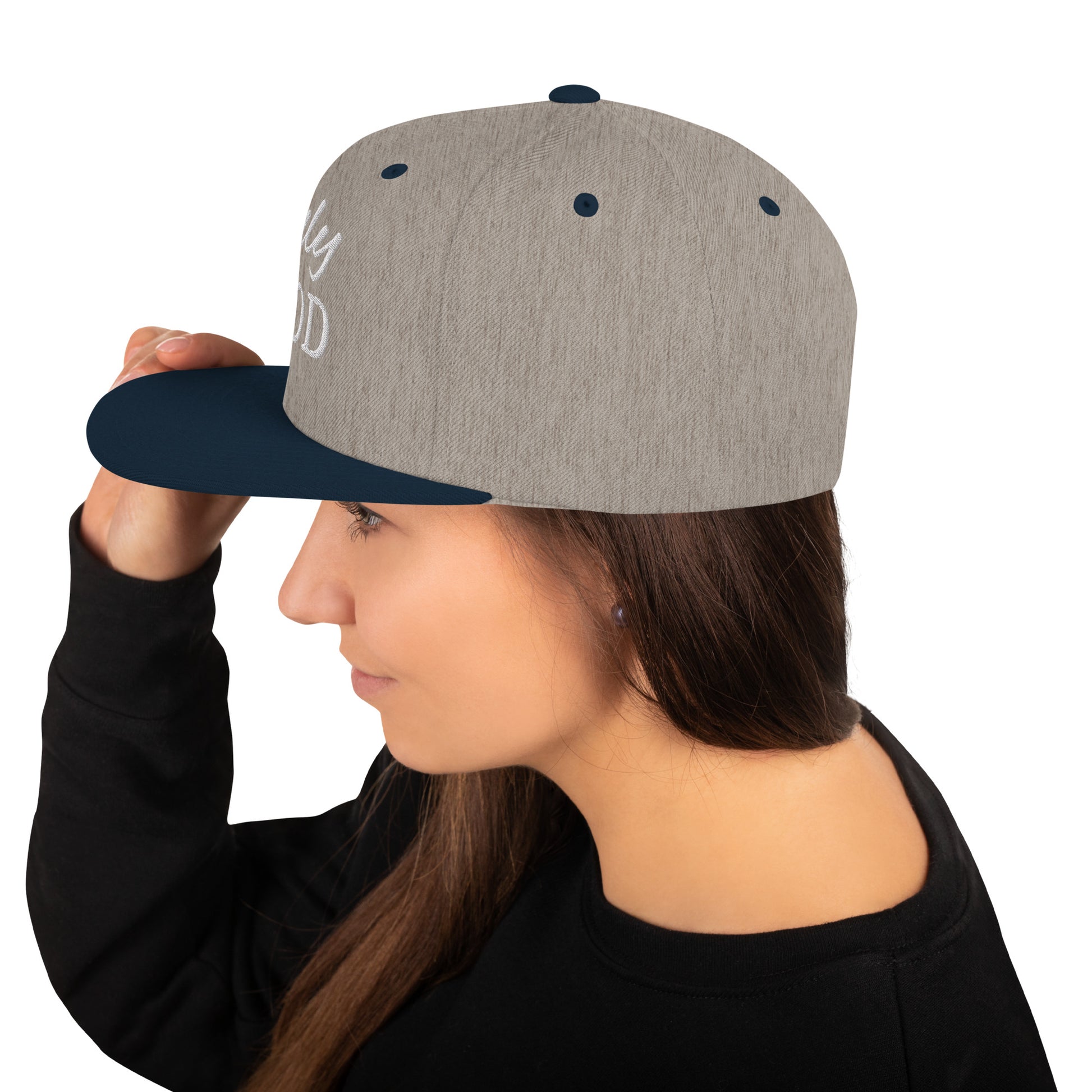 "Ultra-lightweight snapback hat offering maximum comfort."

