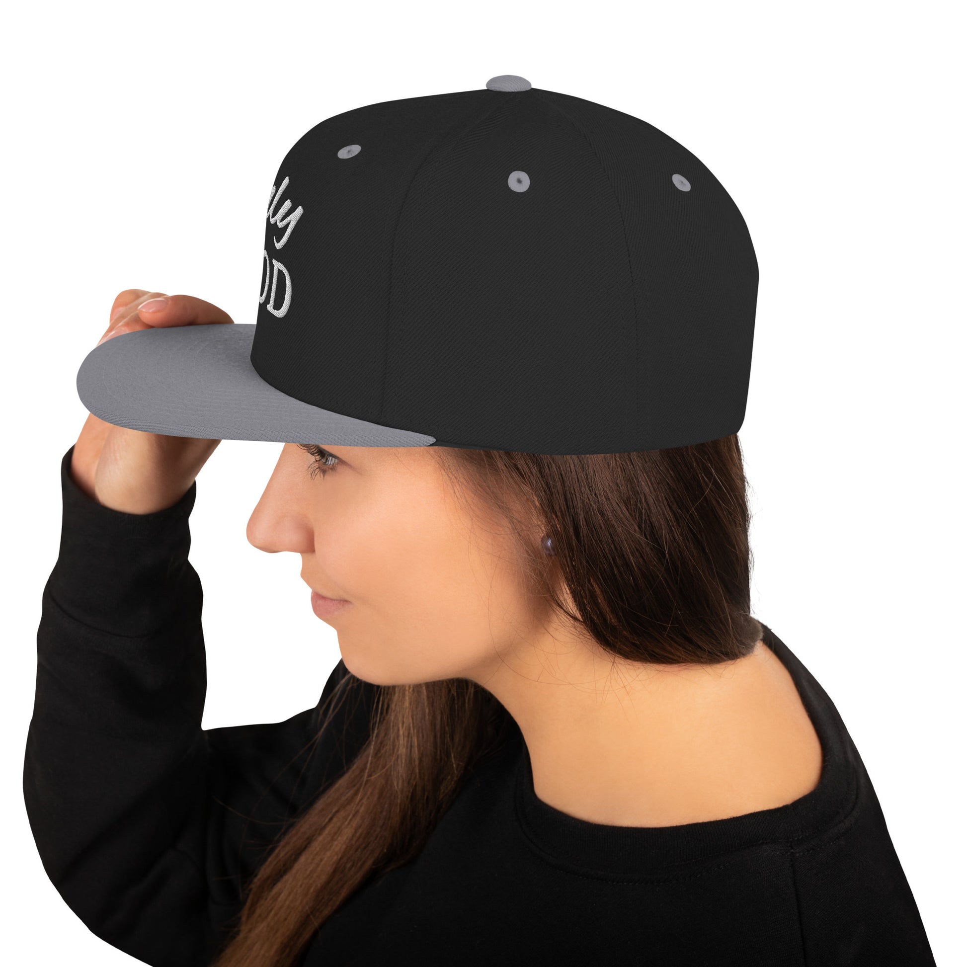 "Durable snapback hat made for outdoor adventures and casual wear