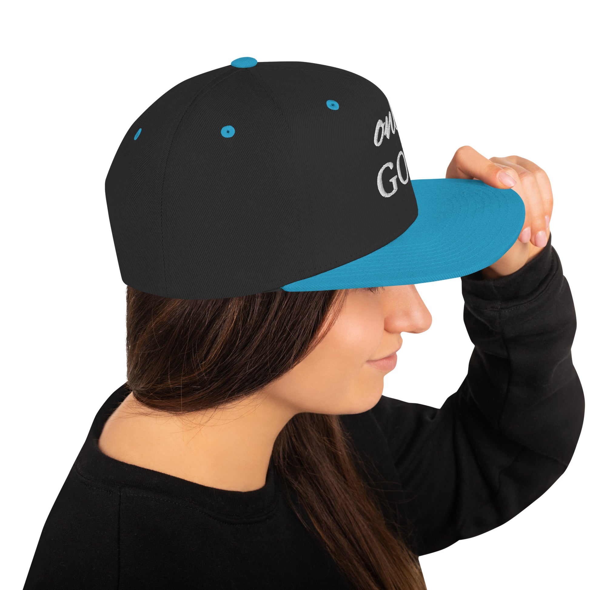 "Adaptable snapback hat that pairs effortlessly with any outfit